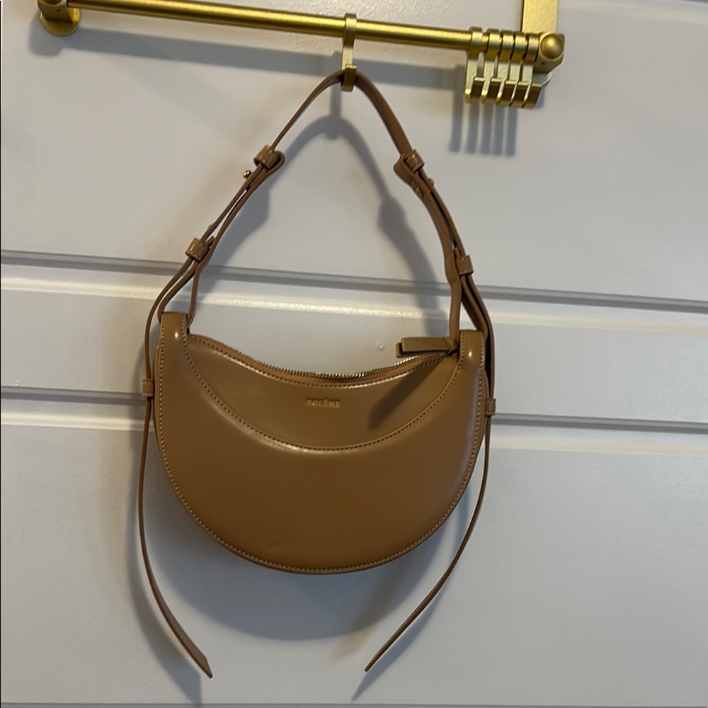 Tan Leather Shoulder Bag